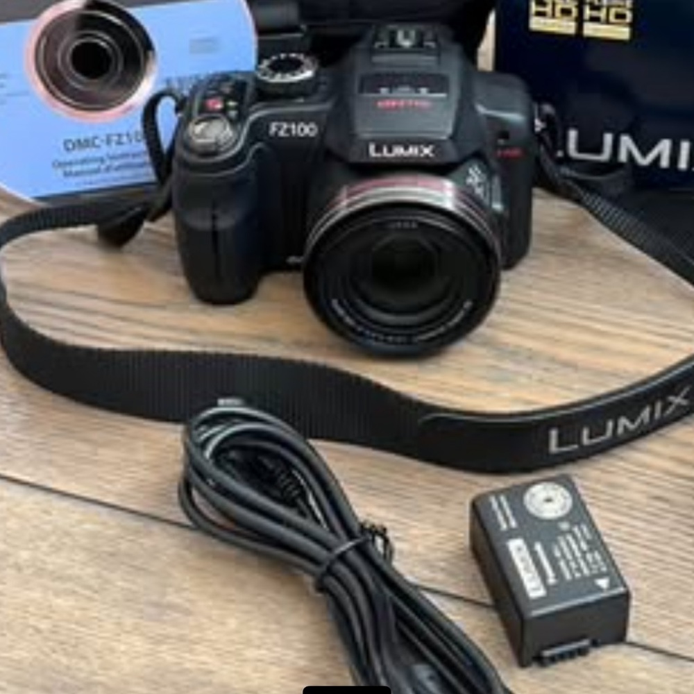 Panasonic Black Lumix Digital Camera fz100